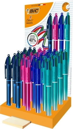 Bolígrafos Bic 4 Colores Smooth Gradient Marca Bic Imagen principal del producto