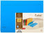 Subcarpetas A4 azul Exacompta paquete de 10