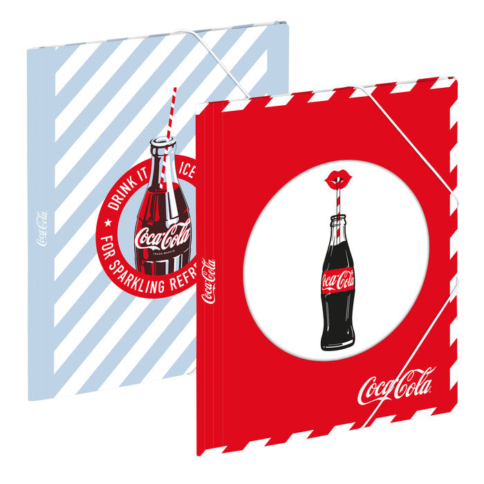 Carpeta A4 Gomas y Solapa Coca-cola Refresh Surtidas Marca VIQUEL DISEÑO Imagen principal del producto