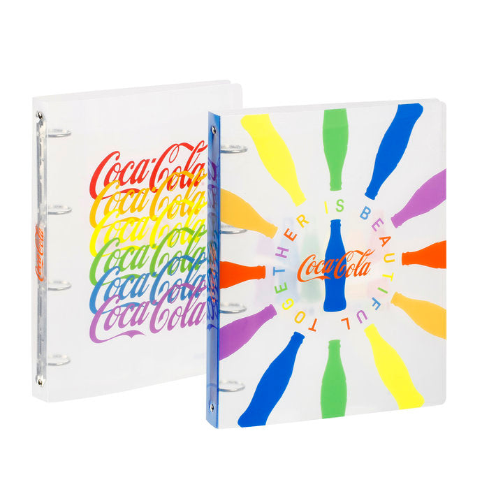 Carpeta A4 4 Anillas 35 mm PP Coca-Cola Surtidas VIQUEL Diseño Imagen principal del producto
