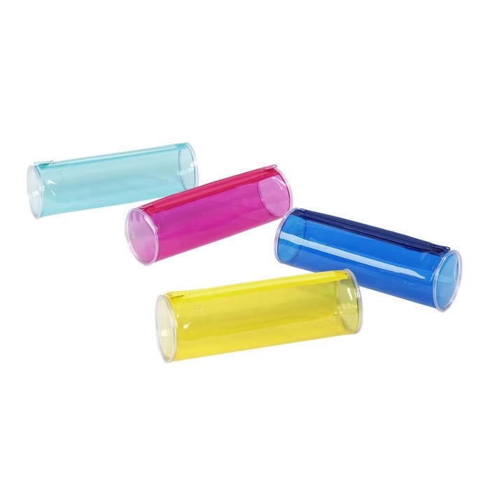 PORTATODO TUBO SIMPLE PROPYGLASS TRANSPARENTE COL, SURT, | VIQUEL DISEÑO Imagen principal del producto