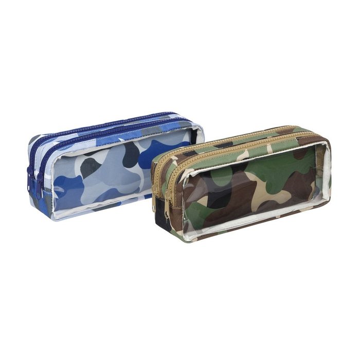 PORTATODO DOBLE CAMUFLAJE 22X9X6CM | VIQUEL DISEÑO Imagen principal del producto