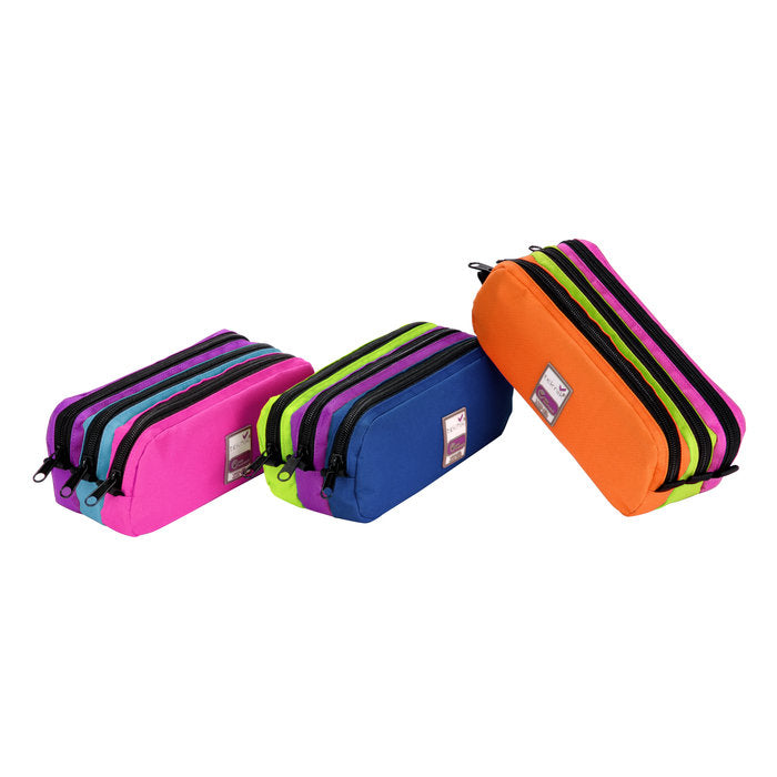 PORTATODO TRIPLE TRIZIP GIRL COLORES SURTIDOS | VIQUEL DISEÑO