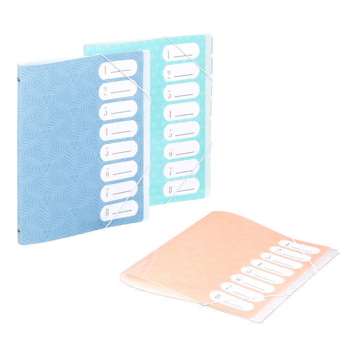Carpeta clasificadora A4 PP 8 posiciones Art Deco VIQUEL DISEÑO Imagen principal del producto