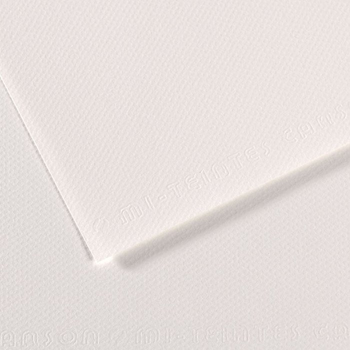 PAPEL MI-TEINTES 50X65 160GR BLANCO | 10 UNIDADES | (GUARRO & CANSON)