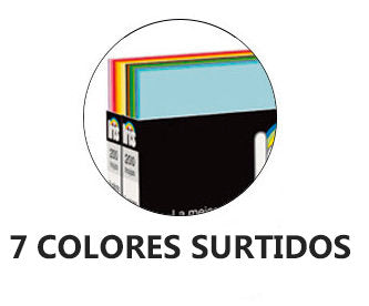 Cartulina 50x65 Iris 185 g Colores Fuertes Guarro Casas