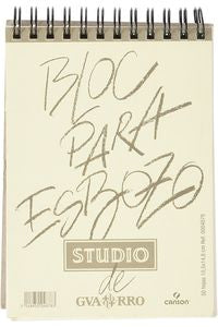 Bloc esbozo 10,5x14,8 cm Canson Guarro con 50 hojas