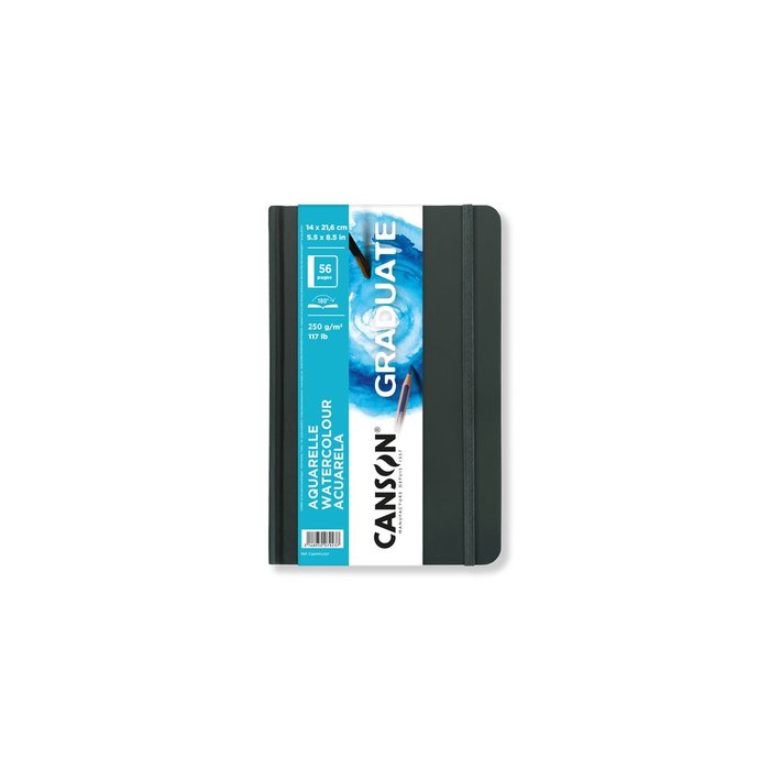 Cuaderno A5 28H 250 g Canson Graduate Acuarela Fino Guarro & Canson