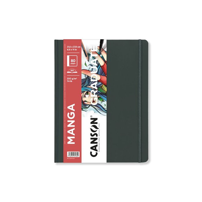 Bloc Espiral Estándar Liso 80H 200g | Guarro & Canson | Cartón | Formato Estándar | Pack 1 Unidades