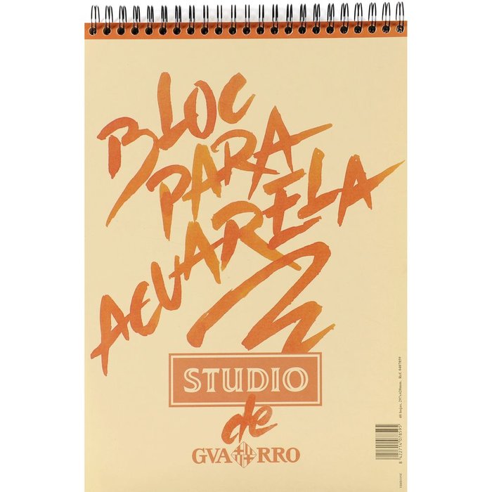 Bloc Espiral Estándar Liso 40H 90g | Guarro & Canson | Cartón | Formato Estándar | Pack 1 Unidades