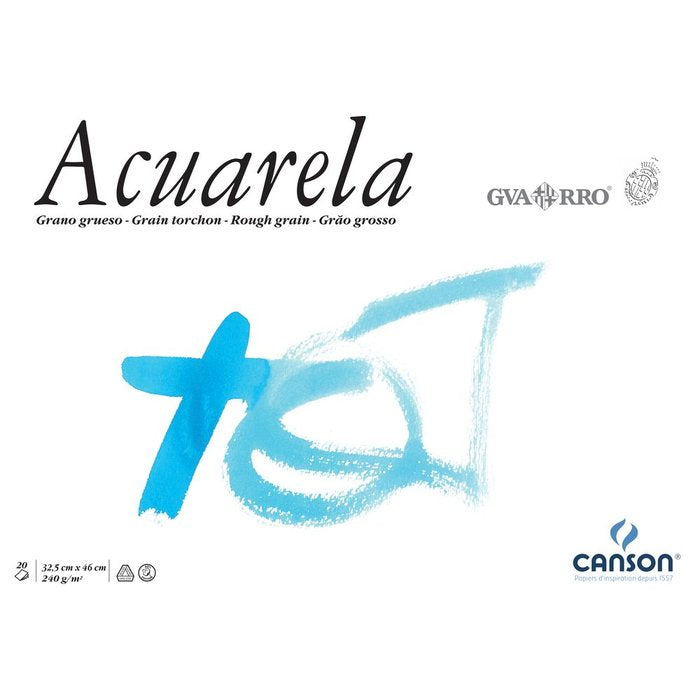 BLOC PAPEL ACUARELA A3 20H 240GR | 1 UNIDADES | (GUARRO & CANSON) Imagen principal del producto