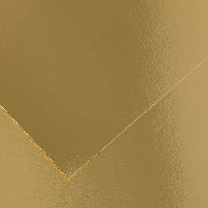 CARTULINA GUARRO 50X65 280GRS METALIZADA ORO | 25 UNIDADES | (GUARRO & CANSON)