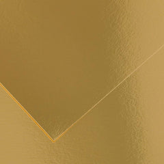 CARTULINA GUARRO 50X65 280GRS METALIZADA ORO | 25 UNIDADES | (GUARRO & CANSON)
