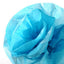 Rollo Papel Seda 50x500cm 20G Azul Turquesa