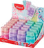 EXPOSITOR 20 AFILABORRAS CONNECT DOBLE COLORES PASTEL | 20 UNIDADES | (MAPED)