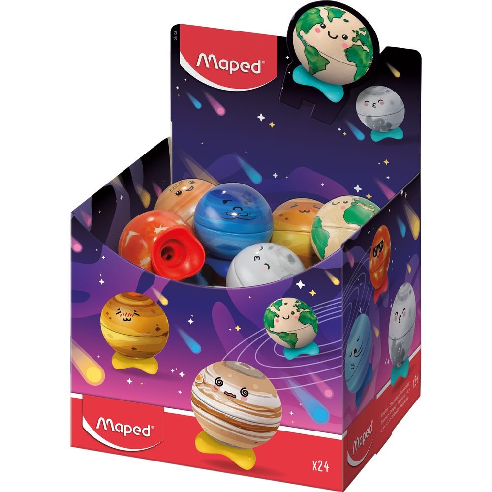 Expositor 24 Afilalapices Maped Planet 1 Uso Imagen principal del producto