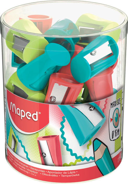 Expositor 36 Afilalapices Plástico 1 Uso Maxi Vivo Maped