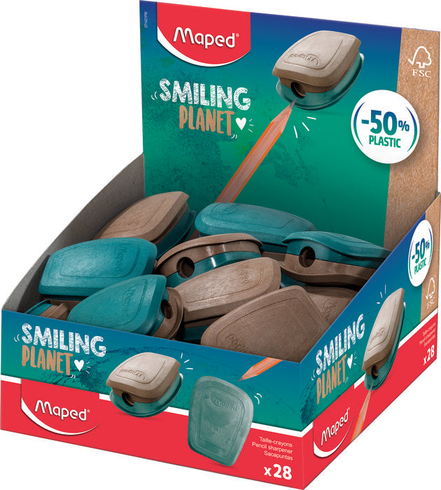 EXPOSITOR 28 AFILALAPIZ MAPED 1 USO SMILING PLANET FSC MIX | 28 UNIDADES | (MAPED) Imagen principal del producto