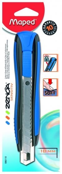 CUTTER MAPED ZENOA 18MM | 1 UNIDADES | (MAPED) Imagen principal del producto