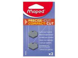 RECAMBIO CUCHILLAS MASSICOT BLISTER 2 UNIDADES | 1 UNIDADES | (MAPED) Imagen principal del producto