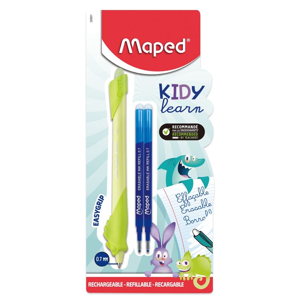 Bolígrafo Maped Kidy Learn Borrable Forma de Animal Blister Imagen principal del producto