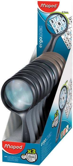 EXPOSITOR 10 LUPAS MAPED | 10 UNIDADES | (MAPED)