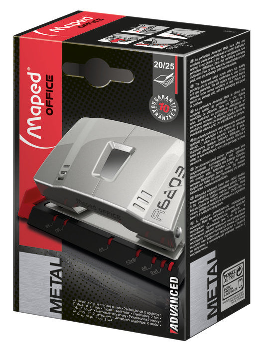 TALADRO MAPED ADVANCED PLATA 20/25H 2O CAJA | 1 UNIDADES | (MAPED) Imagen principal del producto