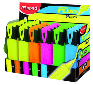 Expositor 28 Marcador Fluorescente Maped Surtido | Maped | Pack 28 Unidades Imagen principal del producto