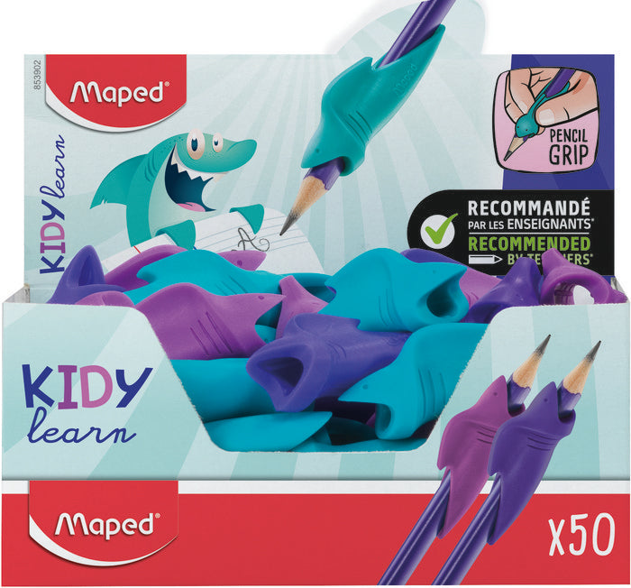 Expositor 50 Adaptadores Dedos Kidy Learn Tiburon Surtidos MAPED Imagen principal del producto