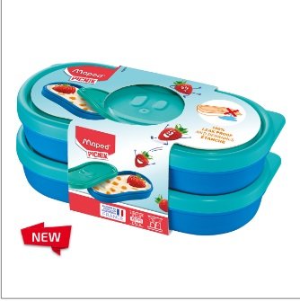 TUPPER PARA ALIMENTOS CONCEPT KIDS AZUL 2 DE 150ML | MAPED | 1 UNIDAD | 3154148709039