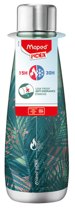 BOTELLA TERMICA CONCEPT ADULTO AISLADA 500ML TROPICAL | MAPED | 1 UNIDAD | 3154148711940 Imagen principal del producto
