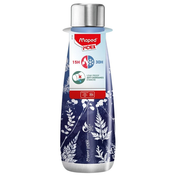Botella 500 ml en acero inoxidable térmica Cyano Maped Creativ