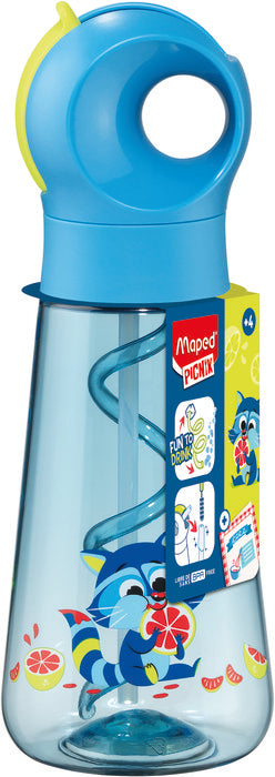 BOTELLA INFANTIL MININZ PLASTICO ECOZEN 500ML MAPACHE | MAPED | 1 UNIDAD | 3154148731016 Imagen principal del producto