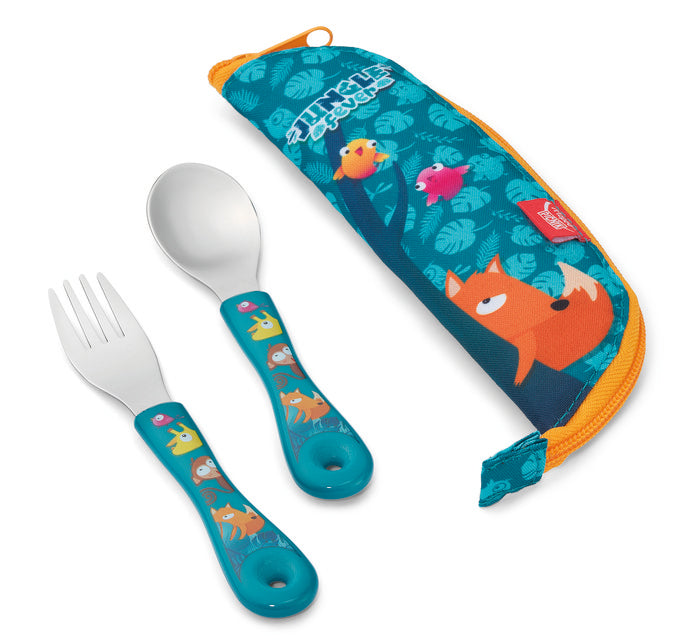 Set 2 Cubiertos Jungle Fever con Estuche MAPED Imagen principal del producto