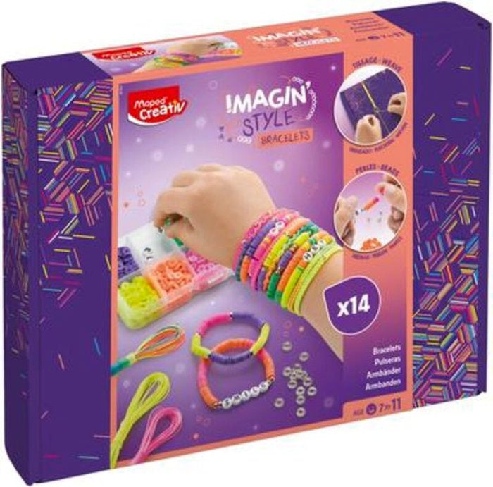 Set Creativo Pulsera Neon Maped