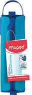 Portatodo redondo Kidy Learn concentración azul MAPED