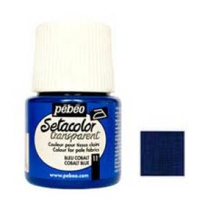 Pintura Setacolor Opaco Azul Cobalto 45 ml Marca PEBEO Imagen principal del producto