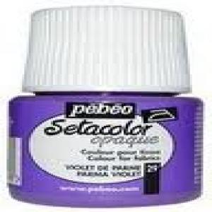 Pintura Setacolor Opaco Violeta Parma 45 ml Marca Pebeo Imagen principal del producto