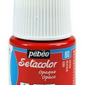 Pintura Setacolor Opaco 45 ml Rojo - 5 unidades Imagen principal del producto