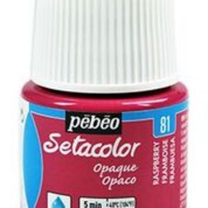 Pintura Setacolor Opaco 45 ml Frambuesa Marca Pebeo Imagen principal del producto