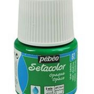 Pintura Setacolor Opaco Verde Vegetal 45 ml Marca Pebeo Imagen principal del producto