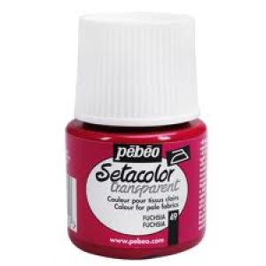 Pintura Setacolor tejidos claros 45 ml fucsia marca Setacolor