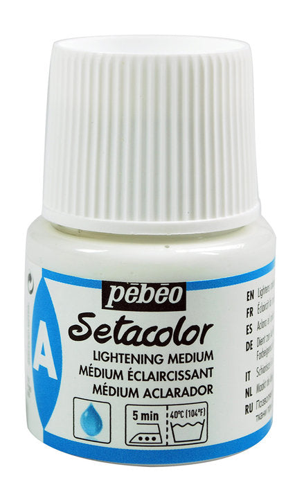 PINTURA SETACOLOR AUXILIARES 45 ML MEDIUM ACLARADOR | PEBEO | ENVASE 5 UDS. UNIDAD | 33167863910148 Imagen principal del producto