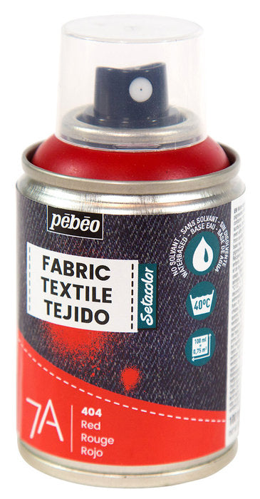 Pintura textil spray Rojo Pebeo 100ml Imagen principal del producto