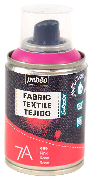 PINTURA TEXTIL 7A SPRAY 100ML ROSA | PEBEO | 1 UNIDAD | 3167868054051 Imagen principal del producto