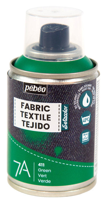 PINTURA TEXTIL 7A SPRAY 100ML VERDE | PEBEO | 1 UNIDAD | 3167868054112 Imagen principal del producto