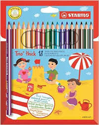LAPIZ STABILO TRIO GRUESO 18 COLORES SURTIDOS | 1 UNIDADES | (STABILO) Imagen principal del producto
