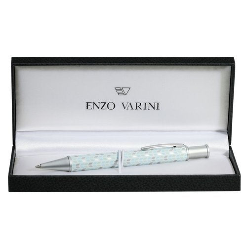 Boligrafo Enzo Varini Palazzo Zucchero Azul Claro Imagen principal del producto