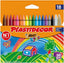CERA PLASTIDECOR 18 COLORES SURTIDOS | 12 UNIDADES | (PLASTIDECOR)