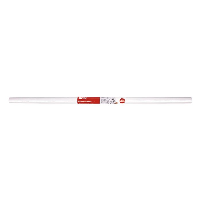 Pizarra blanca adhesiva en rollo 2 x 1 m Apli